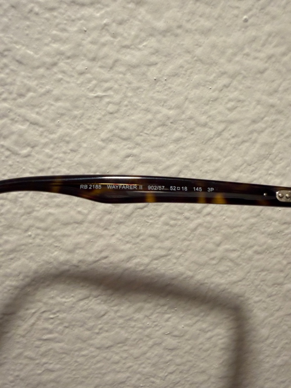 Rayban Polarized Wayfarer II Tortoise Brown - Picture 12 of 13